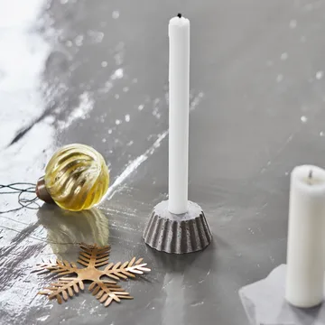 Mold Bake castiçal Ø5 cm - Cinzento - House Doctor