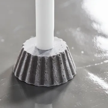 Mold Bake castiçal Ø5 cm - Cinzento - House Doctor