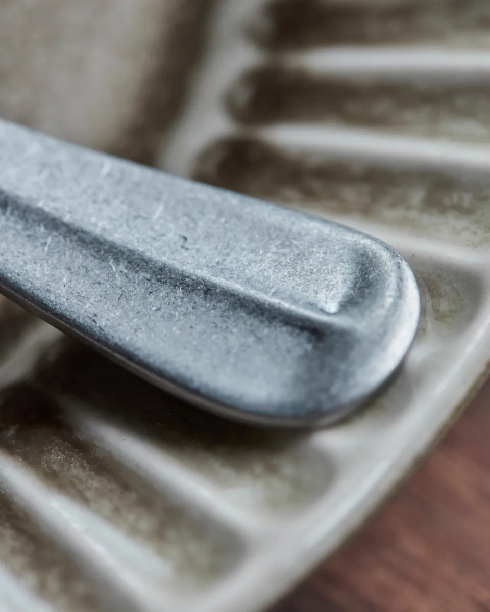 Mora garfo de bolo 4 peças, Acabamento prateado House Doctor