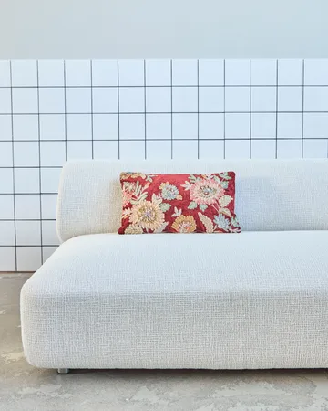 Nica capa de almofada - Vermelho-rosa, 30x50 cm - House Doctor