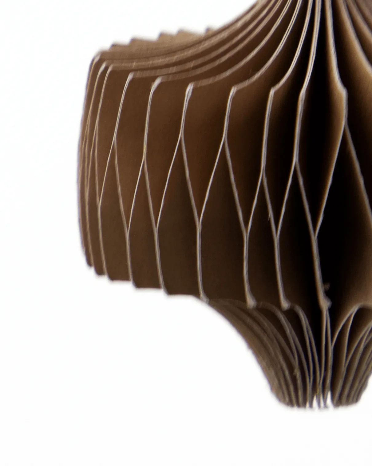 Ornamento de Natal Comb, 6 peças, Castanho-claro House Doctor