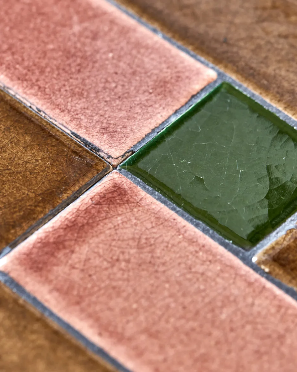 Petit mesa de café 62x62 cm, Bege-castanho House Doctor