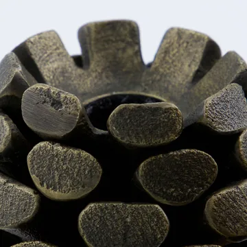 Pine Cone castiçal Ø9 cm - Latão antigo - House Doctor