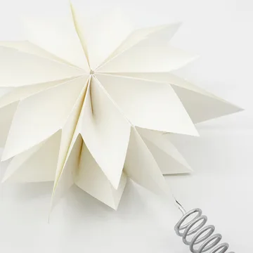 Pingente de natal Capella Ø25 cm - Branco  - House Doctor