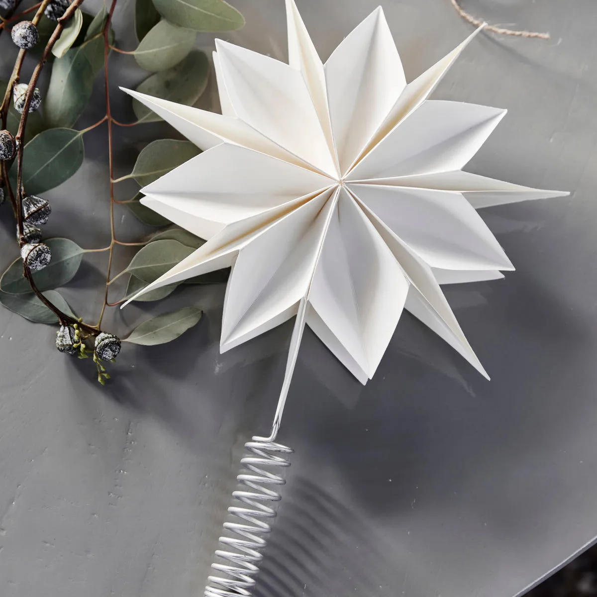 Pingente de natal Capella Ø25 cm, Branco  House Doctor