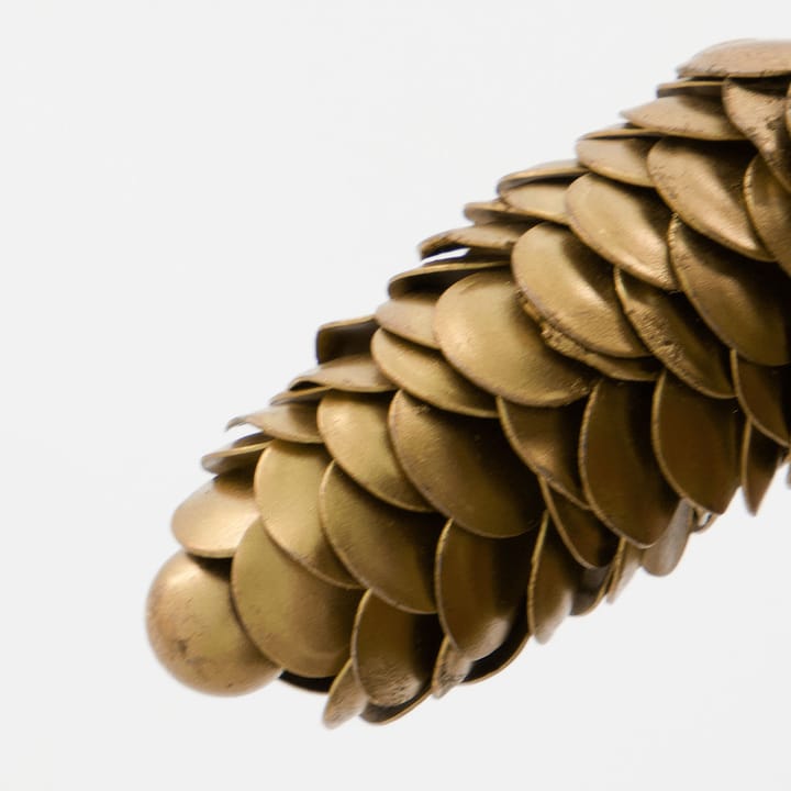 Pingente de Natal Cone 6,5 cm 2 peças, Dourado  House Doctor