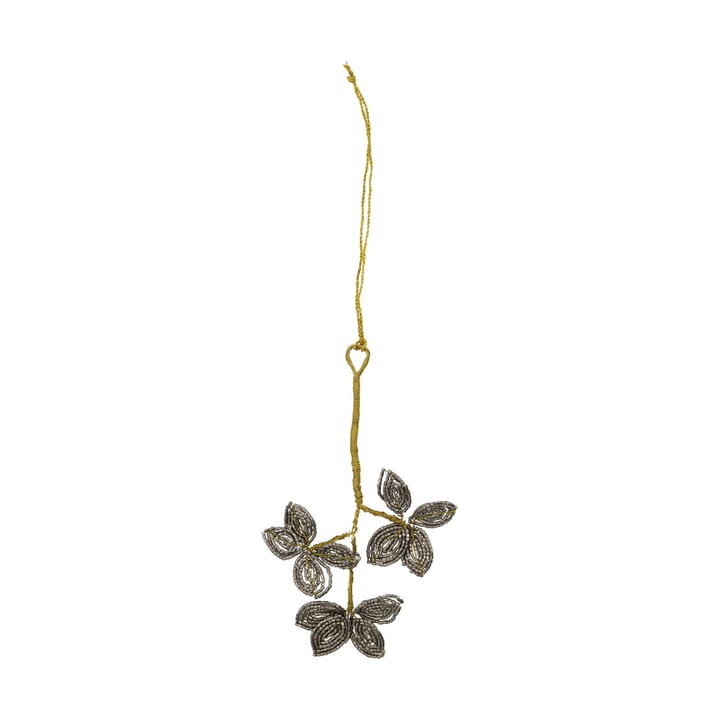 Pingente de natal Pearl 3 Peças , Cinzento-dourado  House Doctor