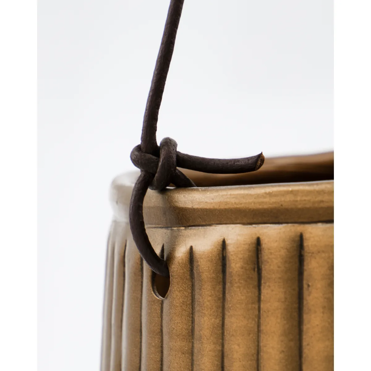 Plan vasos suspensos 2 peças, Dourado House Doctor