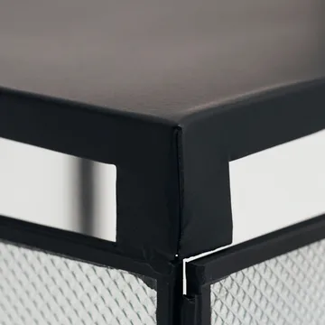 Porta-vela Blaze 25 cm - Preto antigo - House Doctor