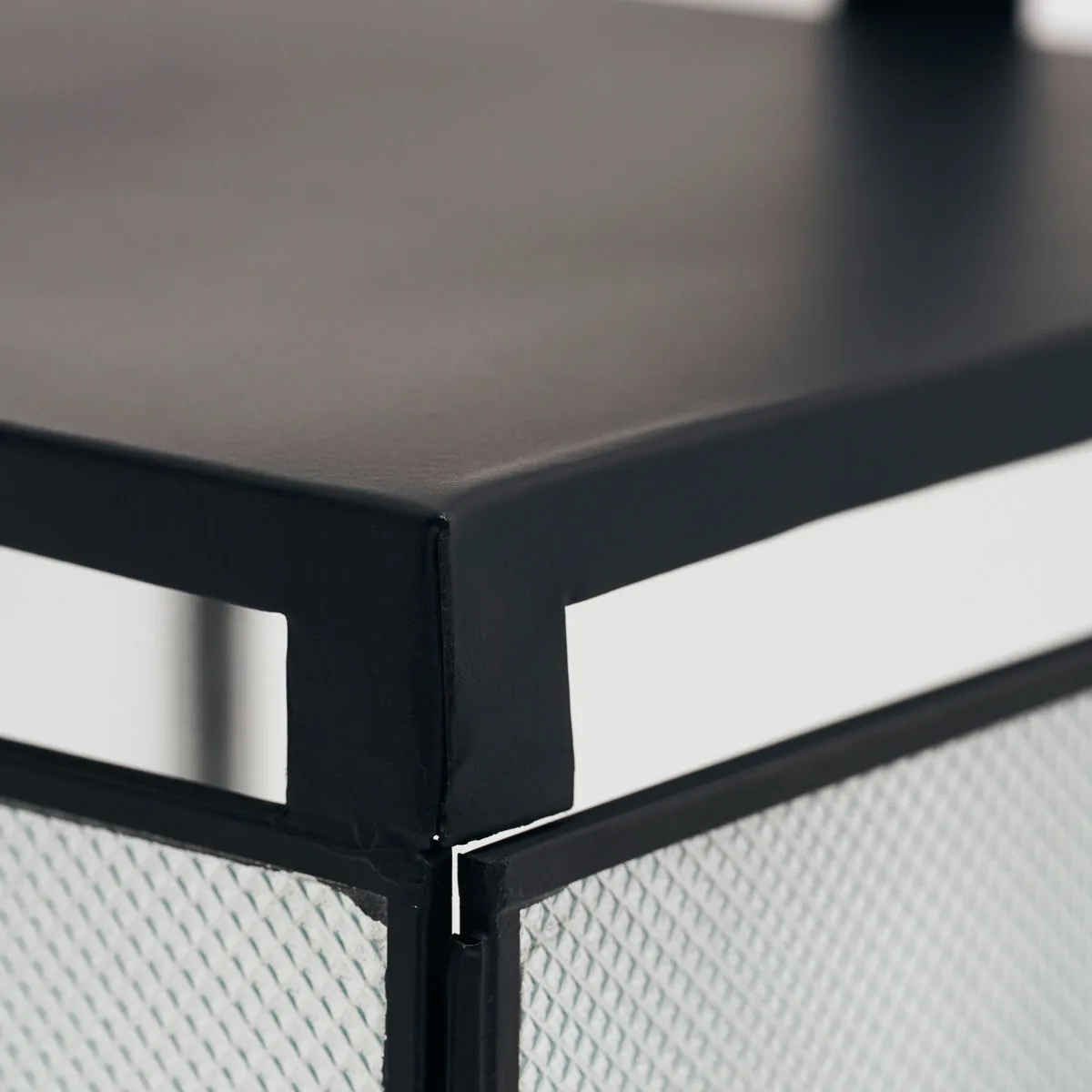 Porta-vela Blaze 50 cm, Preto antigo House Doctor