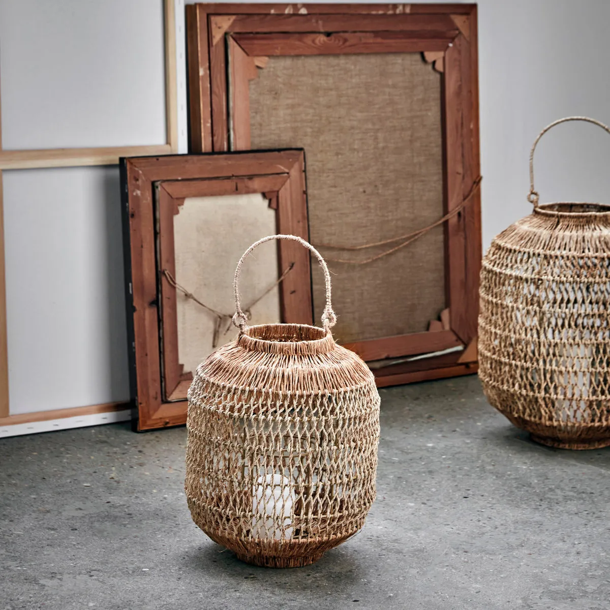 Porta-vela Dive 34 cm, Natur House Doctor