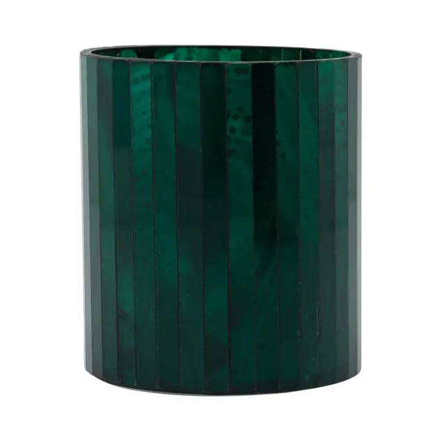 Porta-vela Geest 8,5 cm, Verde-escuro House Doctor