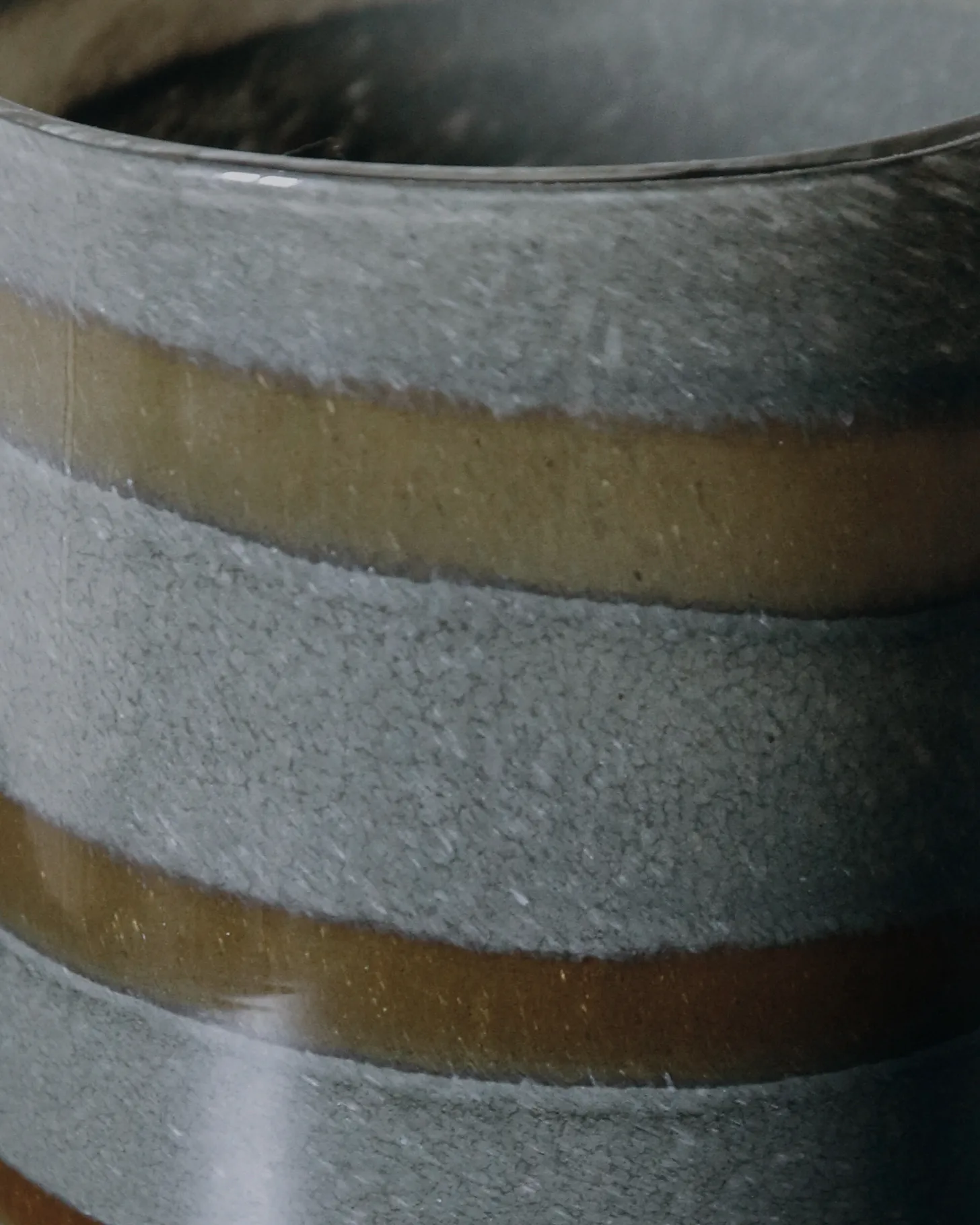 Porta-velas Blur Ø9 cm, Marrom House Doctor