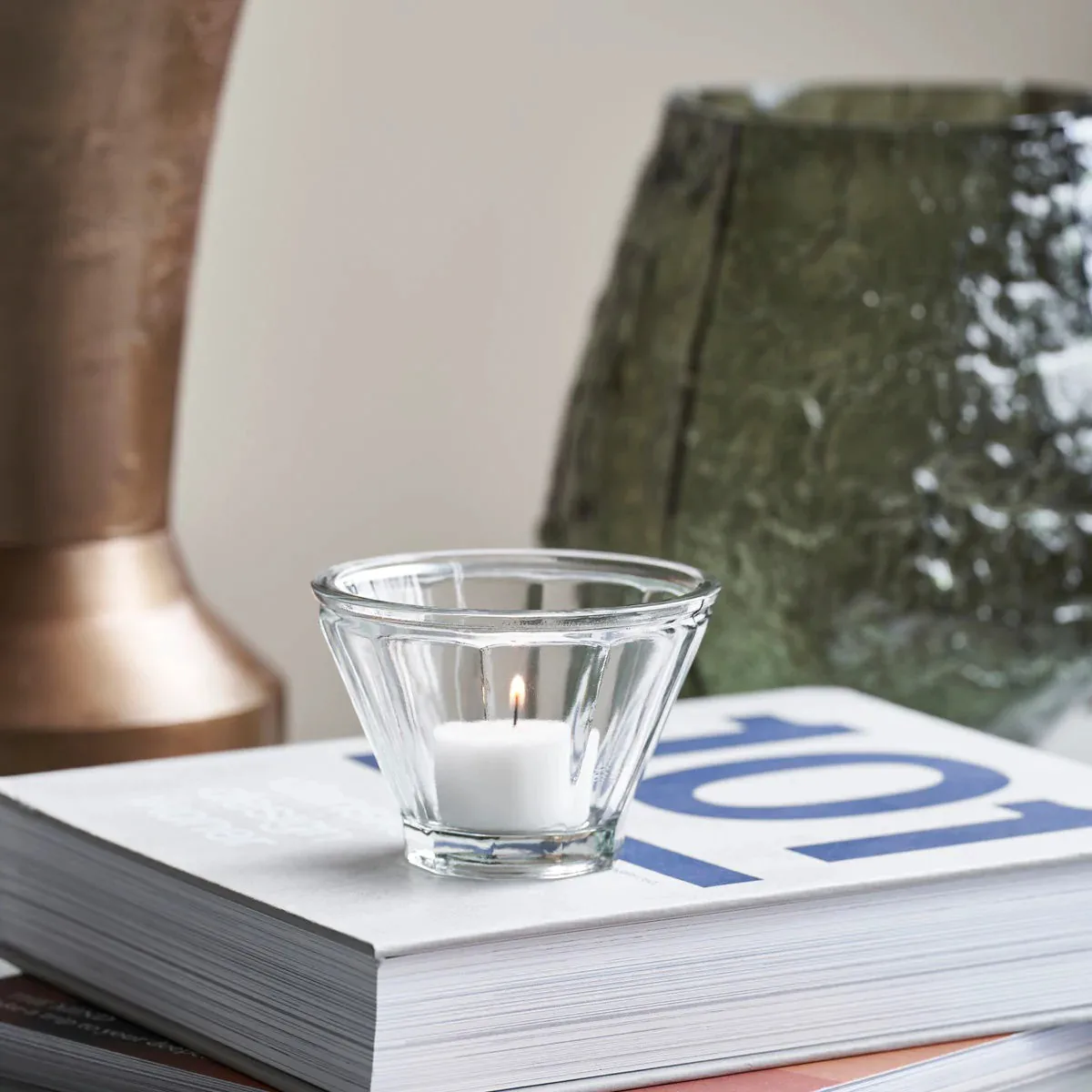 Porta-velas Fren 7 cm, Transparente House Doctor