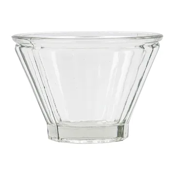 Porta-velas Fren 7 cm - Transparente - House Doctor