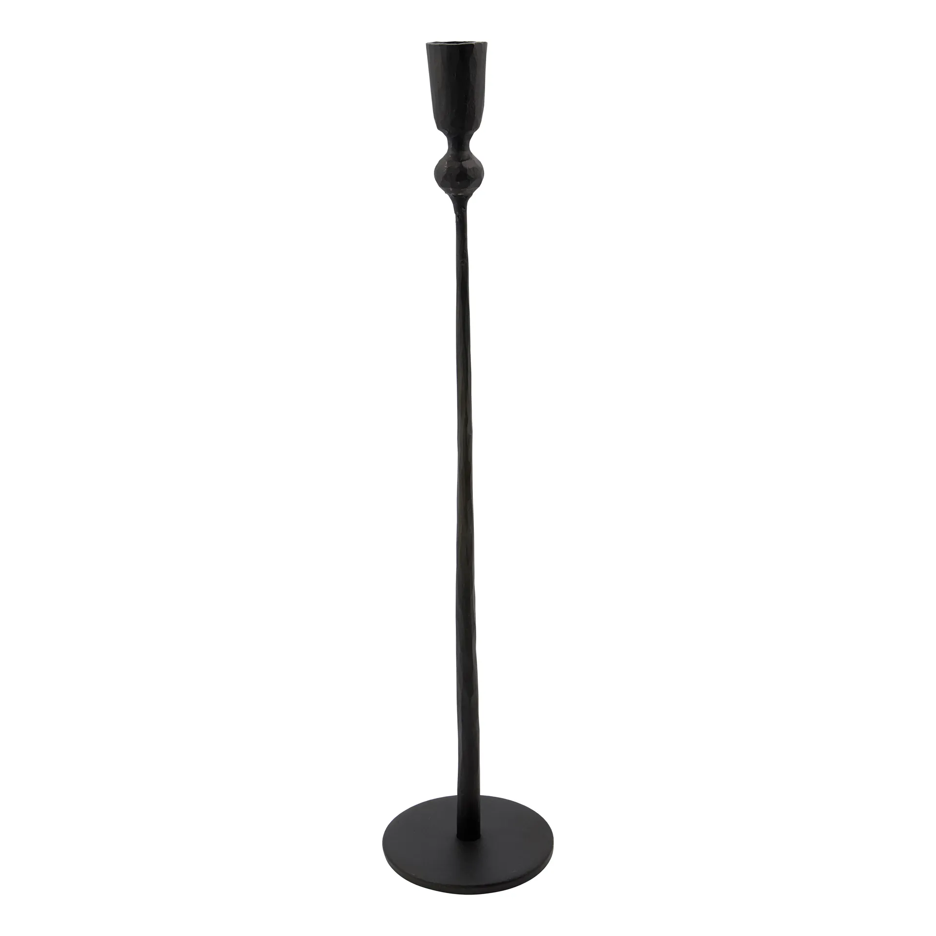 Porta velas Trivo 41 cm, preto House Doctor