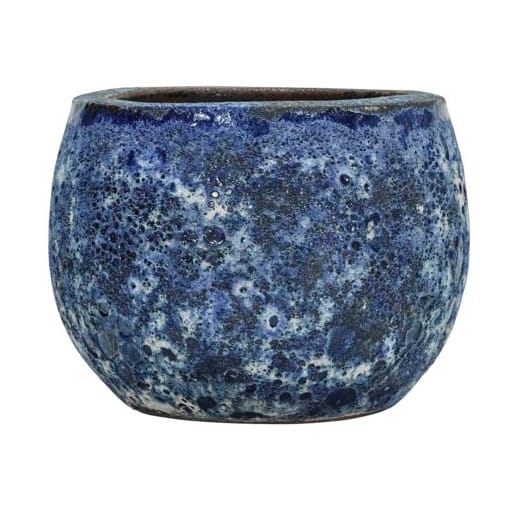 Pote de flores Pavi Ø28 cm - Azul - House Doctor