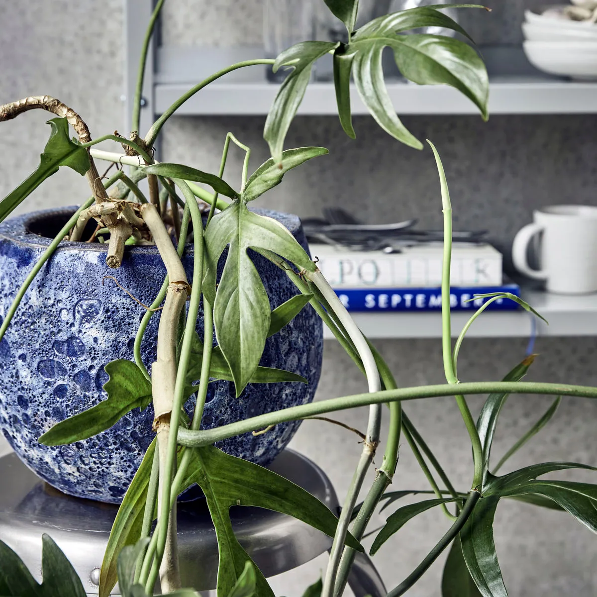 Pote de flores Pavi Ø28 cm, Azul House Doctor