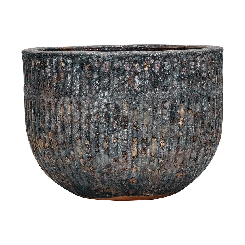 Pote de flores Suco 2-unid., Cinza House Doctor