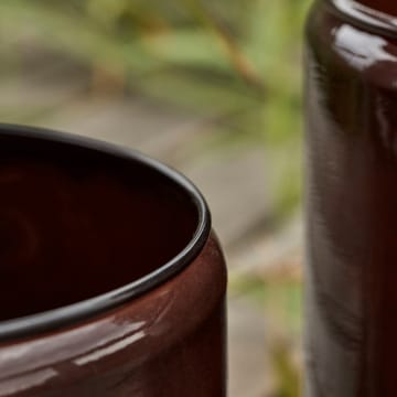 Pote de plantas Pile conjunto de 2 - Marrom - House Doctor