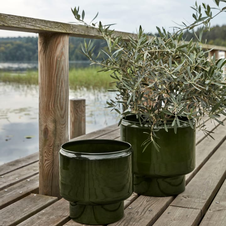 Pote de plantas Pile conjunto de 2, Verde House Doctor