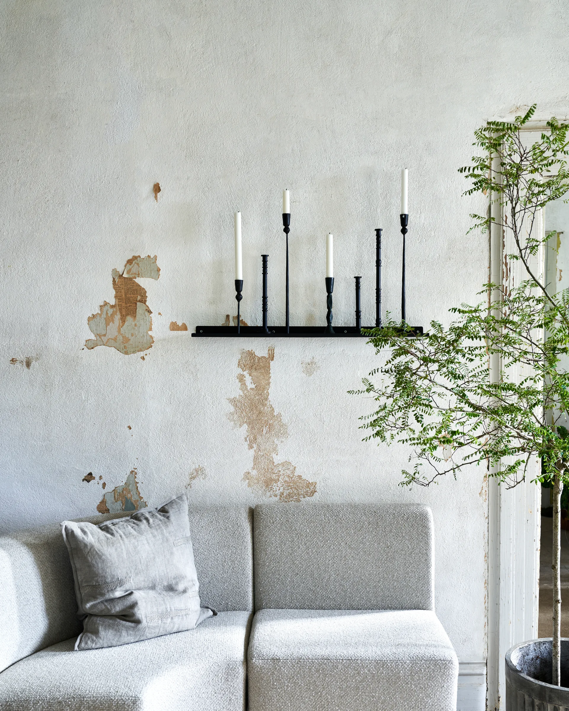 Prateleira Ledge 80 cm, Preto House Doctor