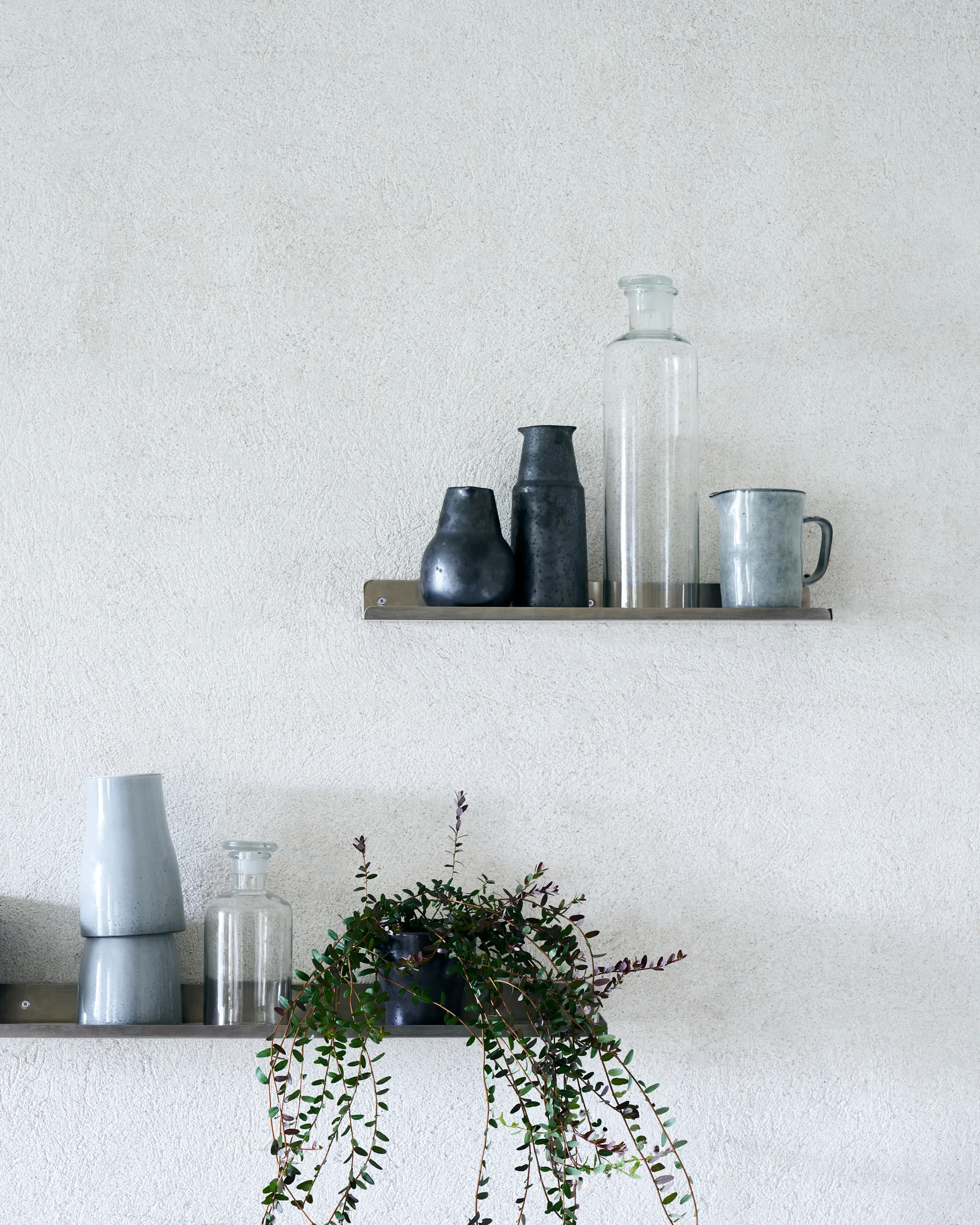 Prateleira Ledge, Prata escovada House Doctor