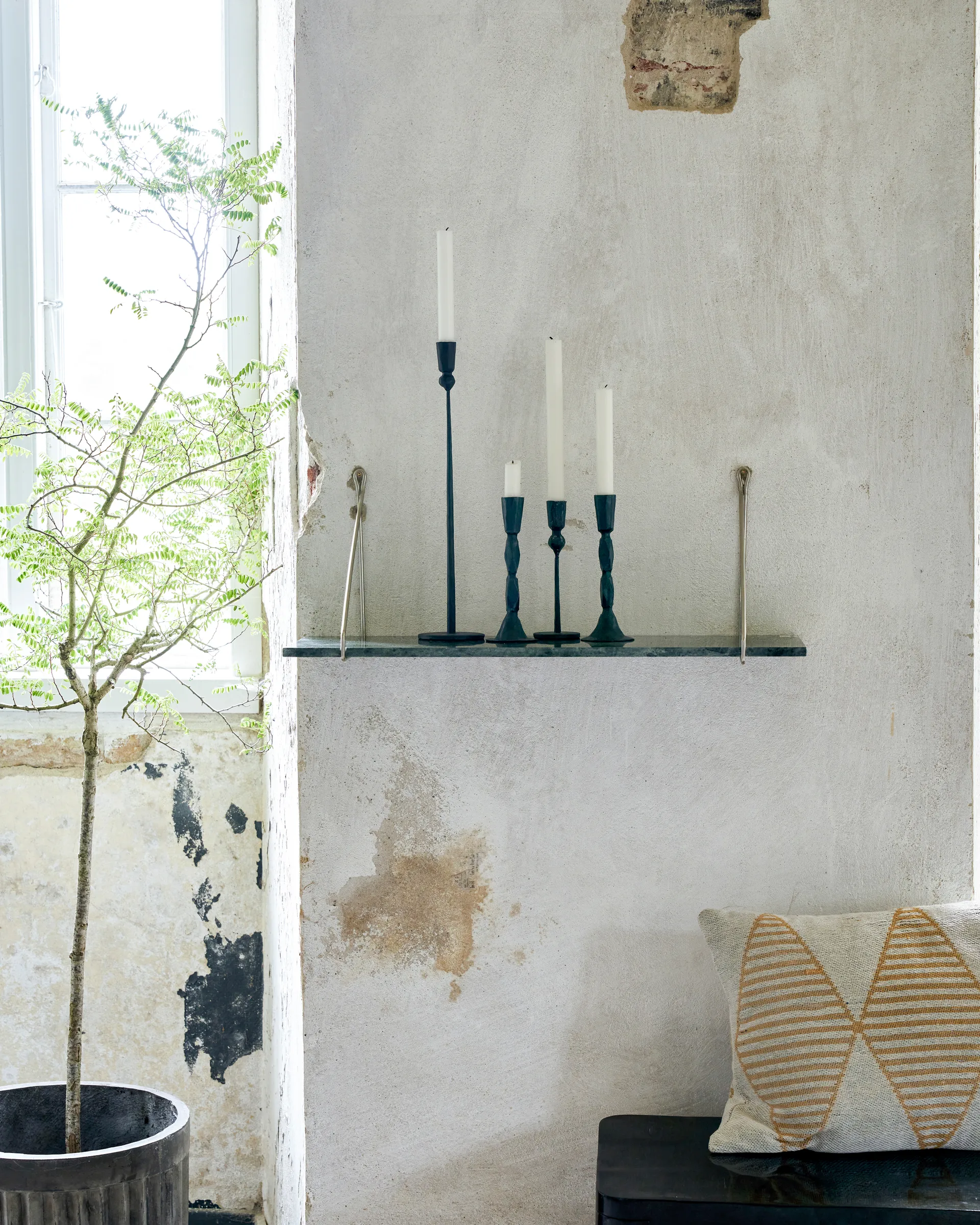 Prateleiras Apart, 2 un., Prata escovada House Doctor