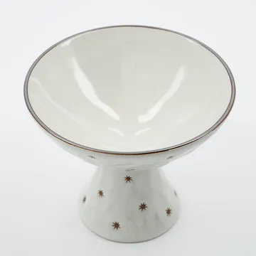 Prato bolo Starry Ø15 cm - Branco  - House Doctor