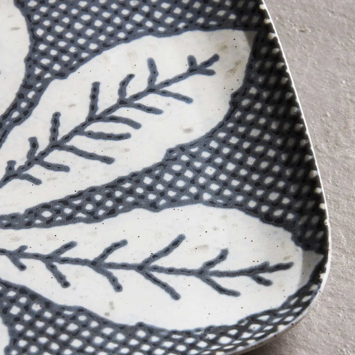 Prato Chestnut 21,6 cm, cinza-azul House Doctor