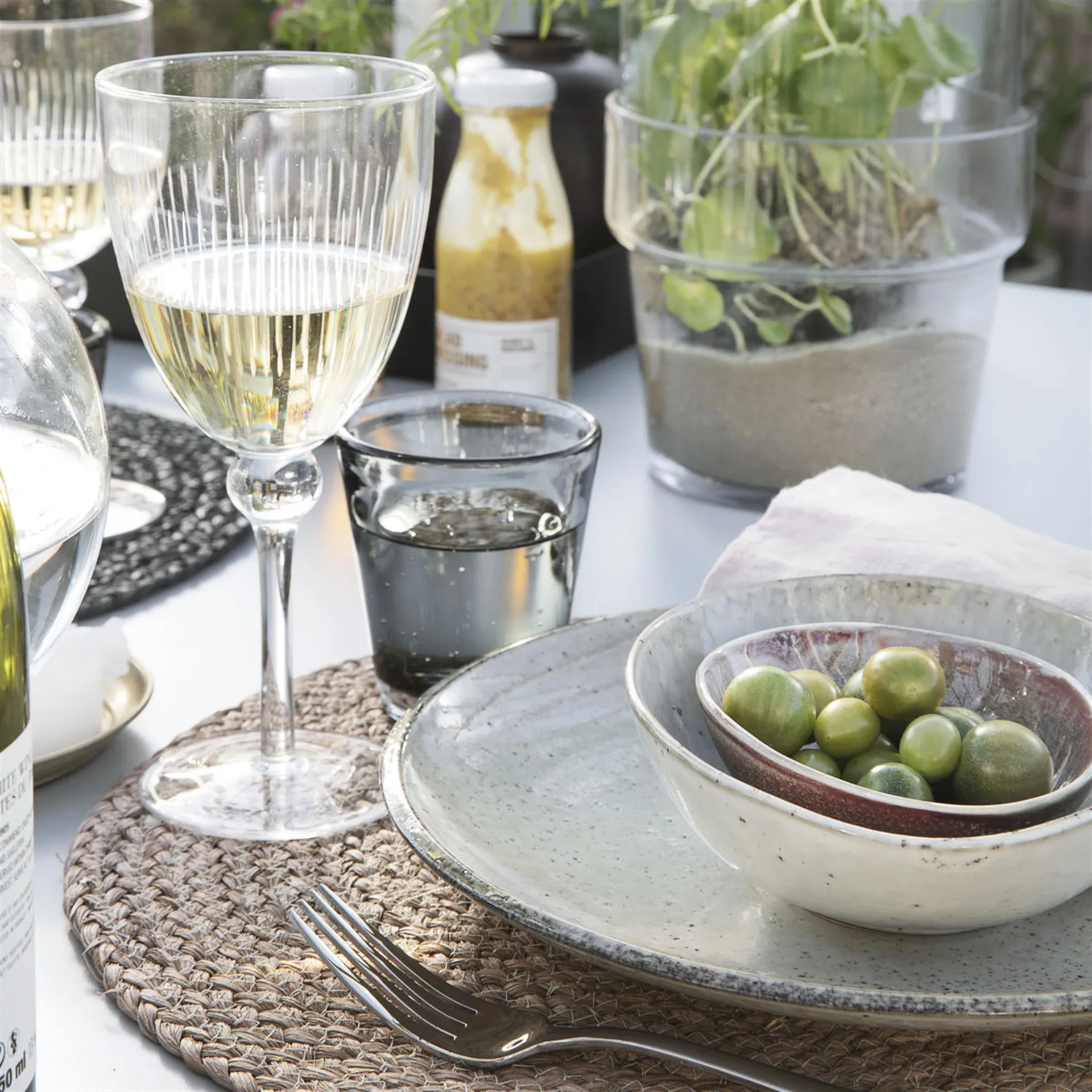 Prato cinza Lake, 21,4 cm House Doctor