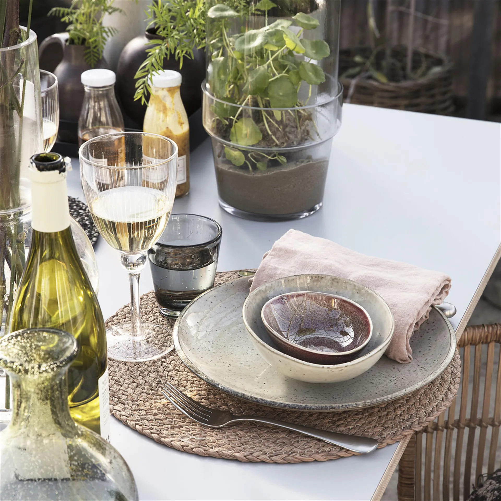 Prato cinza Lake, 21,4 cm House Doctor