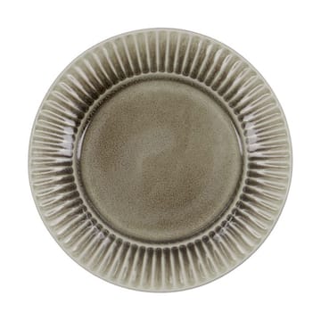 Prato de café da manhã Pleat Ø22 cm - Cinza-marrom - House Doctor
