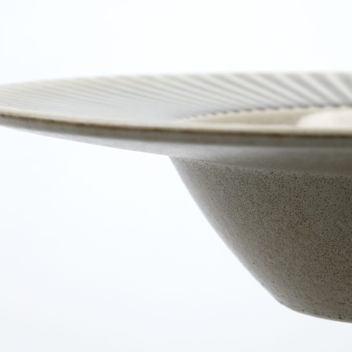 Prato de massa Pleat Ø26 cm, Cinza-marrom House Doctor