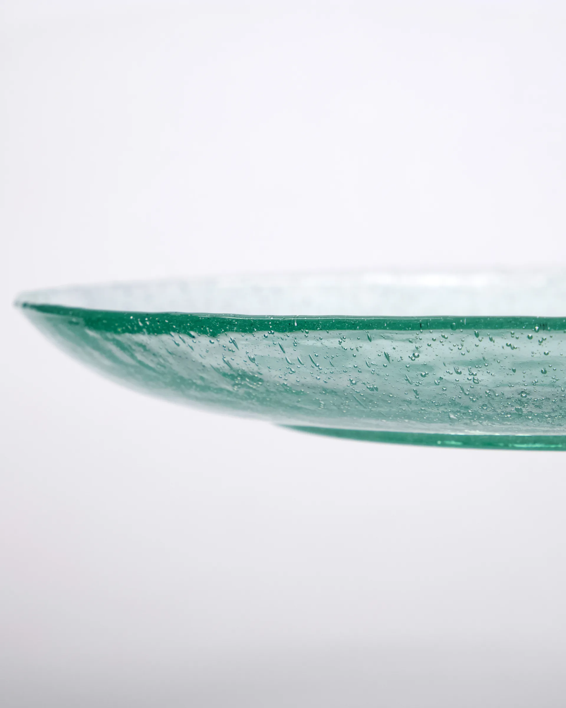 Prato de sobremesa Rain Ø21 cm 2 unid., Transparente House Doctor