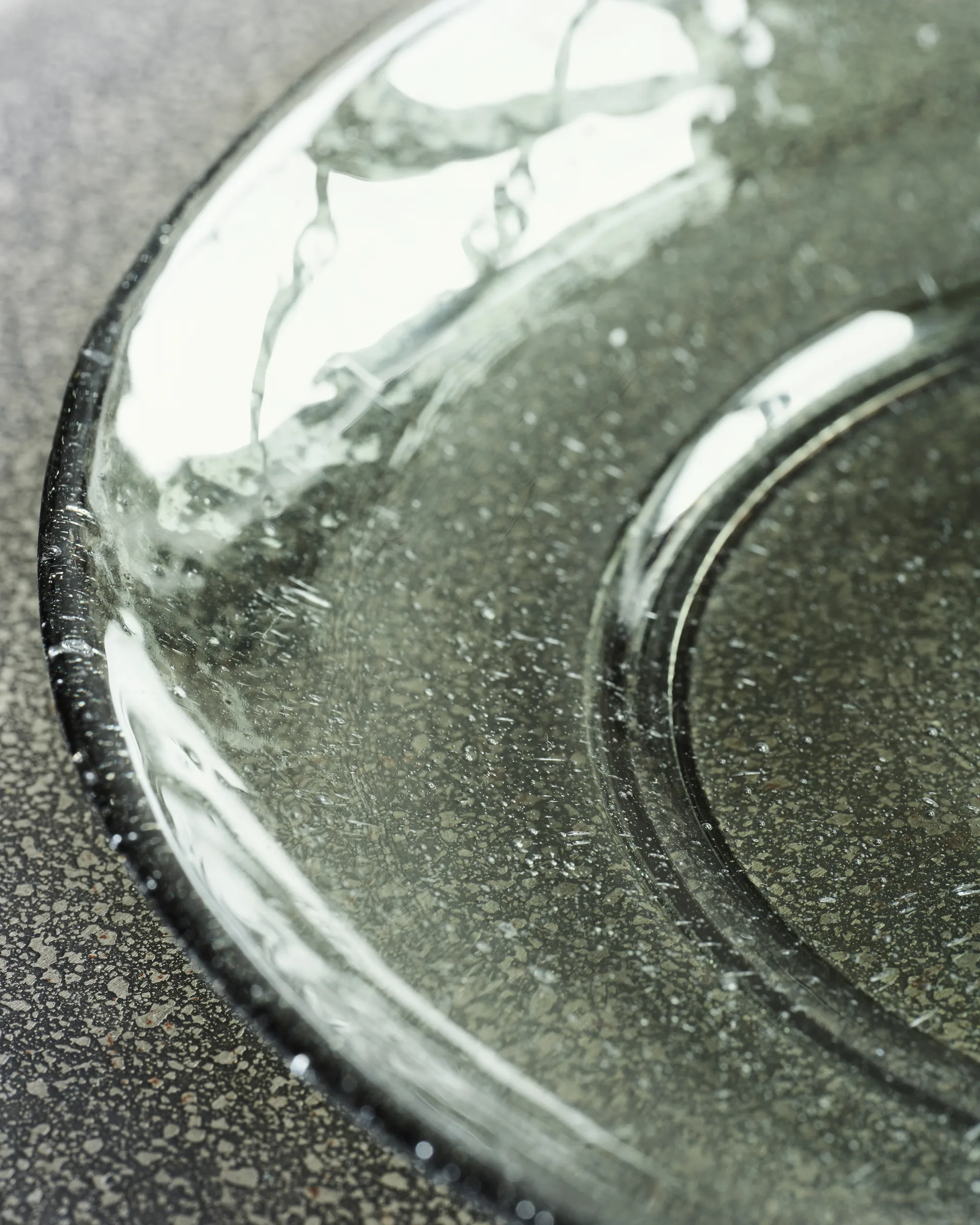 Prato de sobremesa Rain Ø21 cm 2 unid., Verde House Doctor