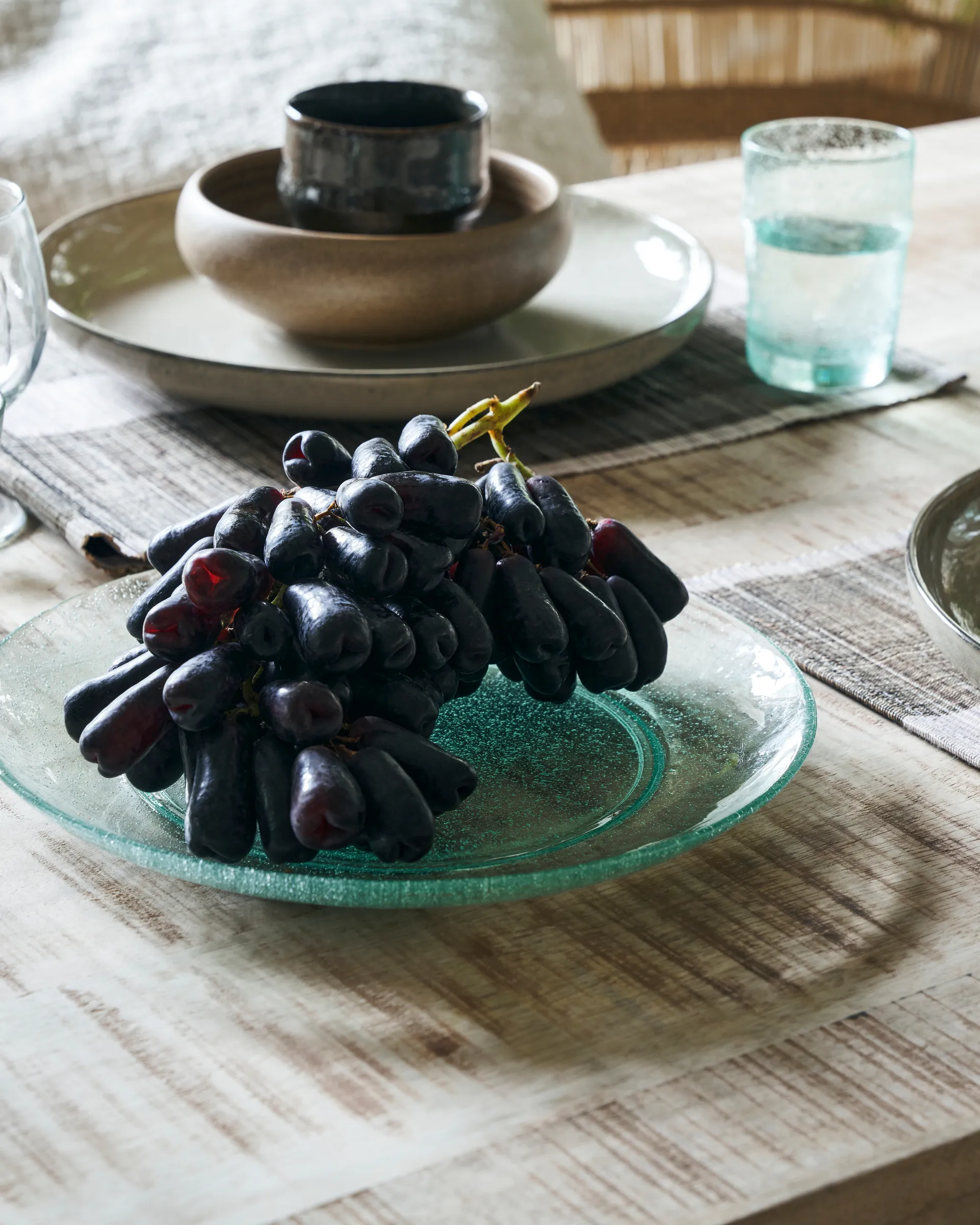 Prato Rain Ø27 cm 2 unid., Transparente House Doctor