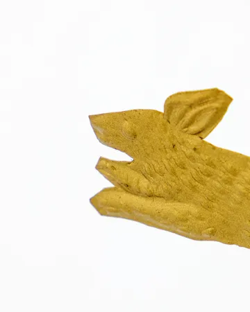 Rabbit enfeite de Páscoa 3-pack - Latão antigo - House Doctor