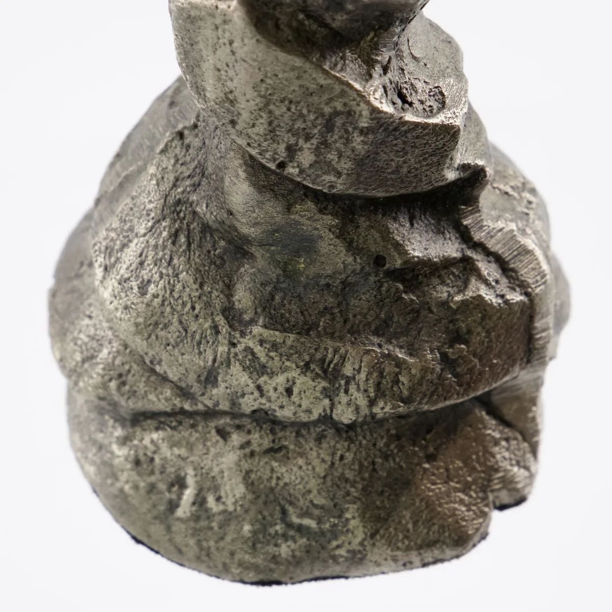 Raku castiçal antique prata, 25 cm House Doctor