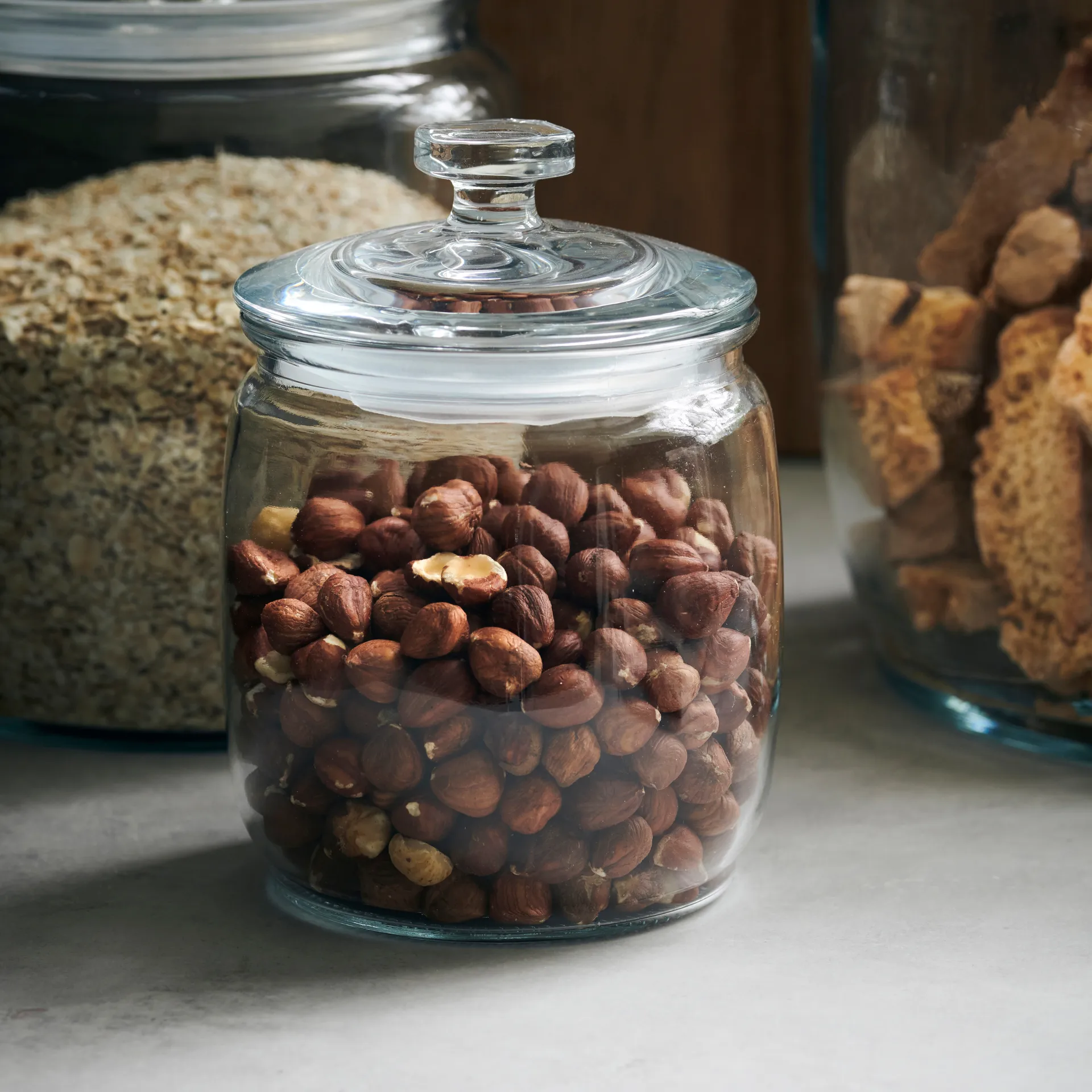 Recipiente com tampa Ville 0,75 L, transparente House Doctor