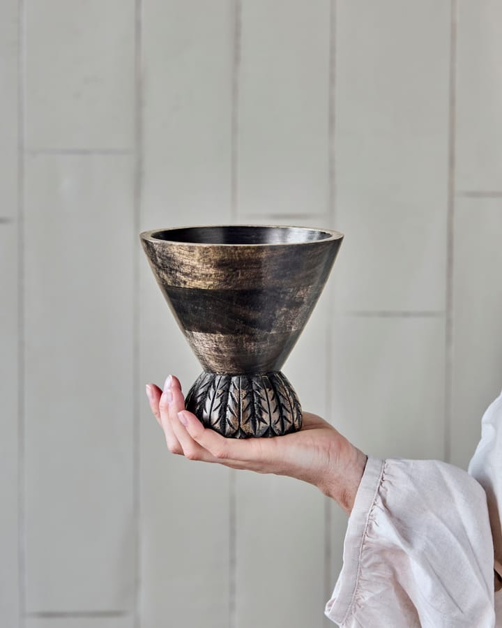 Sani vaso de flores Ø15 cm, Preto House Doctor