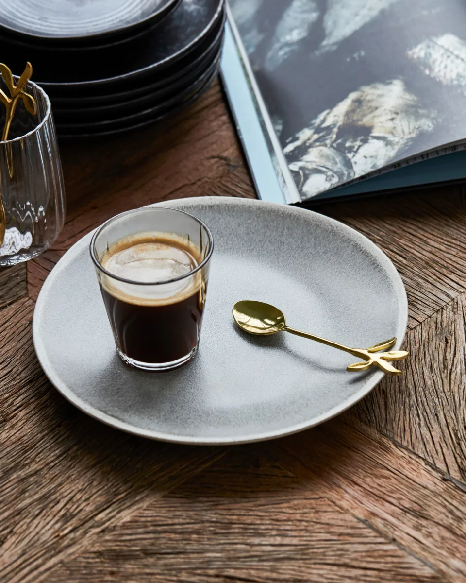 Serve colher de servir 4 unidades, Ouro antigo House Doctor