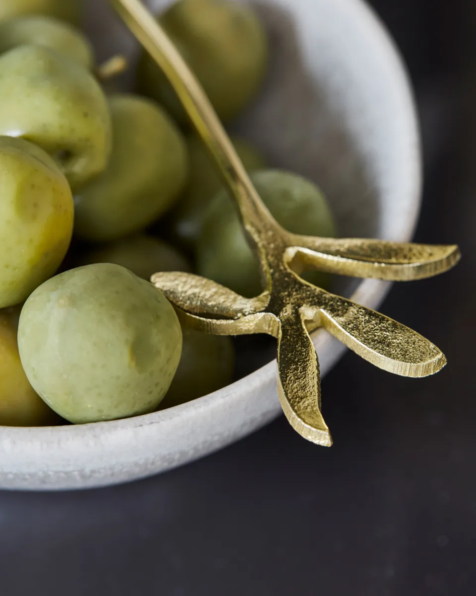 Serve garfo de servir 4 unidades, Ouro antigo House Doctor