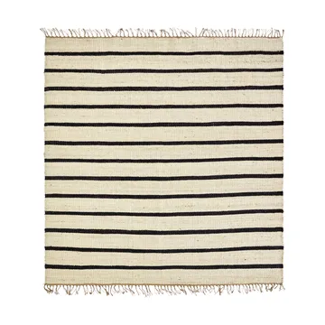 Sima tapete 180x180 cm - Svart-natur - House Doctor