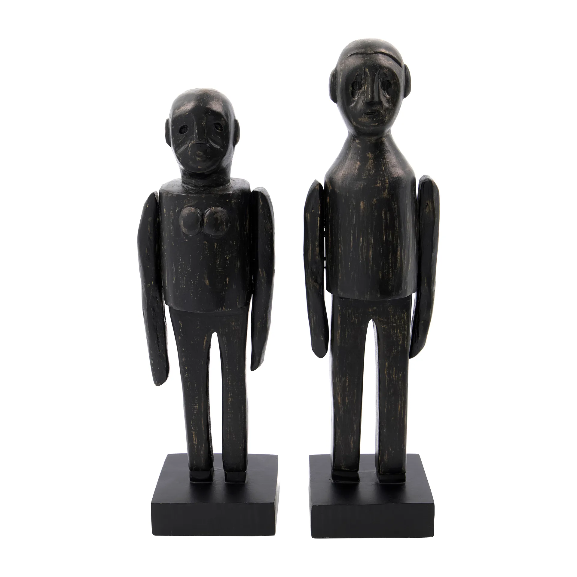 Spouses art work 32 cm, 2 peças, Preto House Doctor