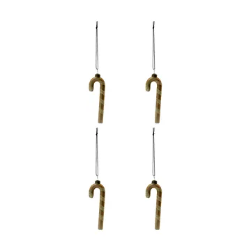 Stick ornamento de Natal 4-pack - Ouro - House Doctor