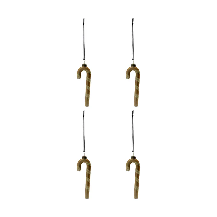 Stick ornamento de Natal 4-pack - Ouro - House Doctor