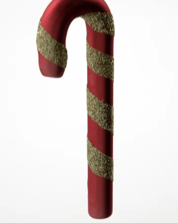 Stick ornamento de Natal 4-pack - Vermelho empoeirado - House Doctor