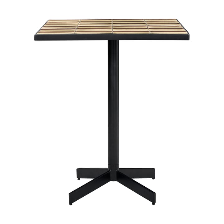 Stripe mesa de café 62x62 cm, Rosa poeira-bege House Doctor