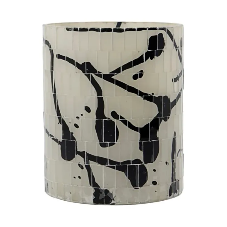 Suporte de vela Vana Ø10,5 cm, Preto House Doctor